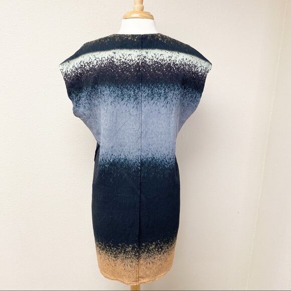 Derek Lam Ombré Shatter Crepe Dress Size S - Picture 2 of 8